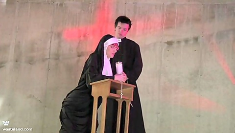 Nun Priest Cosplay Religious Fantasy