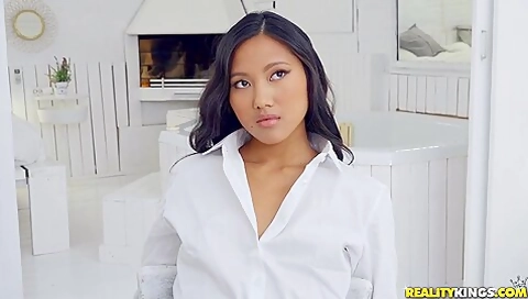 A Thai Girl Takes The Biggest Cock She Has Ever Seen