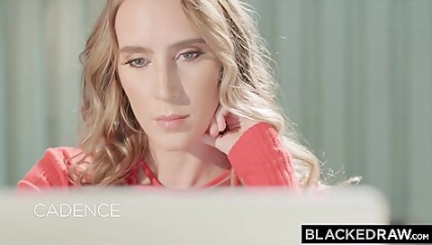 Blonde Cadence Devours Every Inch Of Antons Bbc