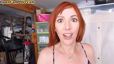 Redhead Stepmom Loves Humping In Point-of-view With