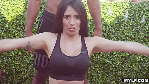 Interracial Workout Sex With Linda Gonzalez