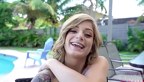 Hot Filthy Blonde Newbie Gets Dicked Doggystyle Hard Full